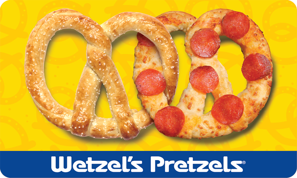 Wetzel's Pretzels Gift Card
