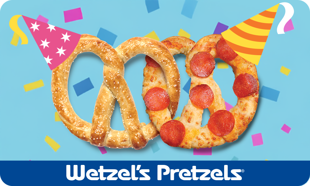 Wetzel's Pretzels Gift Card